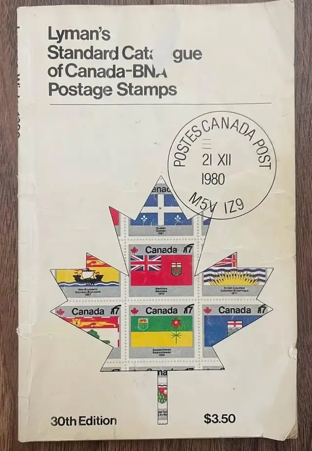 PICK UP : CROW FOOT LIBRARY ( NW )  LYMAN'S STANDARD CATALOGUE O