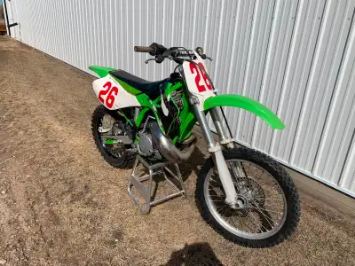 Bought a new bike, fields and roads last 20 years. Had since 2001. Fmf pipe and silencer. Chain spro...