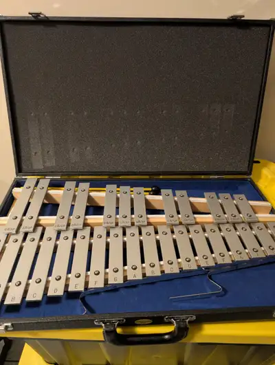 Lightly used CB 30 note Chromatic Bells - wood/nice case, View more