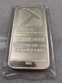 10 oz 999 fine silver bullion bar