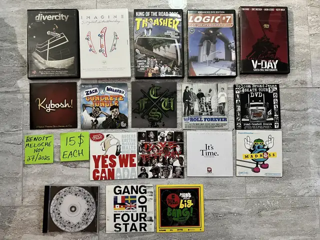 Skateboard DVDs in CDs, DVDs & Blu-ray in Gatineau - Image 4