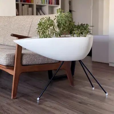 MCM Atomic Tripod Boat Planter, View more