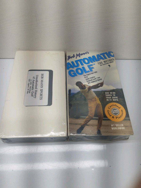 Golf VHS Tapes Brand New Sealed Other Barrie Kijiji