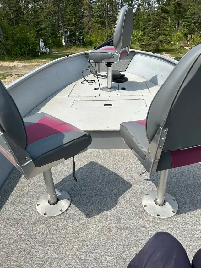 18’ Crestliner Canadian in Powerboats & Motorboats in Winnipeg - Image 10