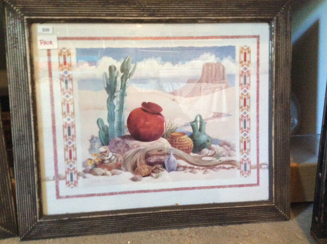 Southwestern Themed Framed Pictures in Home Décor & Accents in Winnipeg - Image 2