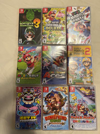 Nintendo Switch MARIO GAMES PRICES IN DESCRIPTION 