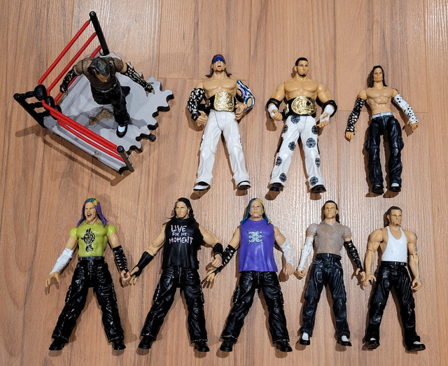 WWE WWF Matt Jeff Hardy Boyz RA TTL r3 Wrestling Figure Lot in Toys & Games in City of Toronto