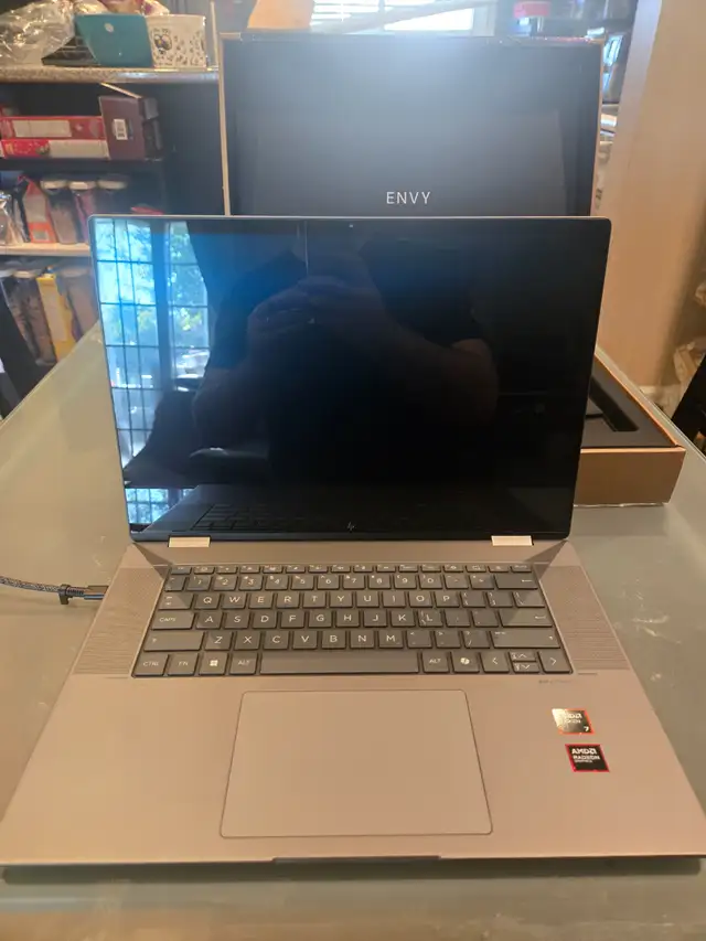 HP Envy 16 x360 Touchscreen Laptop Ryzen 7 16GB/512GB SSD in Laptops in City of Toronto - Image 3