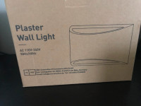 NEW Plaster Wall Light Fixture CM-WB-01