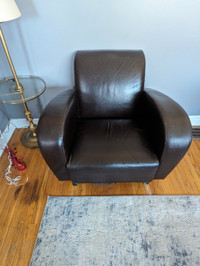 Leather Sofa Set (4 Pieces)