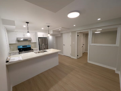 MONTHLY RENT: $1550.00 RECENTLY RENOVATED 1 BEDROOM BASEMENT APARTMENT WITH SEPARATE ENTRANCE FOR RE...