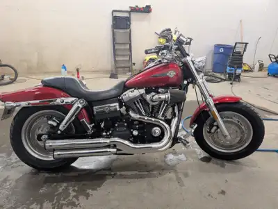2008 fat bob for sale, bike cleans up good, looks good, runs great and sounds even better. All oils...