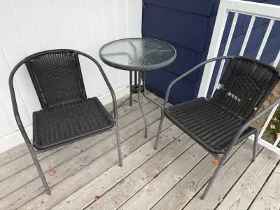 Outdoor Bistro Table and Chairs, View more