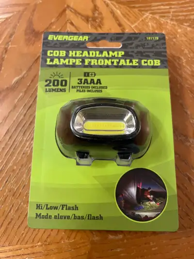 Camping Headlamp. (NEW), View more