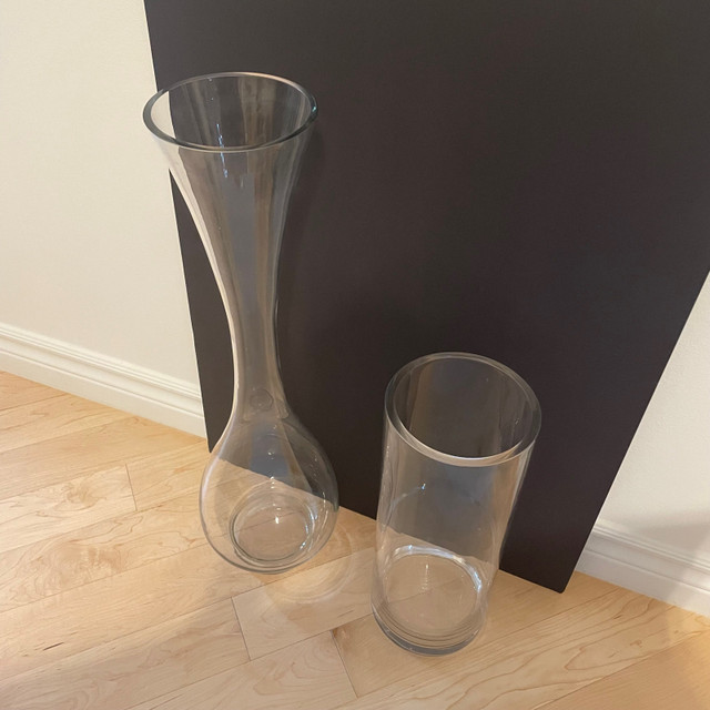 2 vases en verre dans Décoration intérieure et accessoires  à Laval/Rive Nord - Image 3