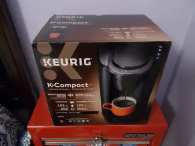 KEURIG - K-Compact Single Serve Coffee Maker (New in Box), View more