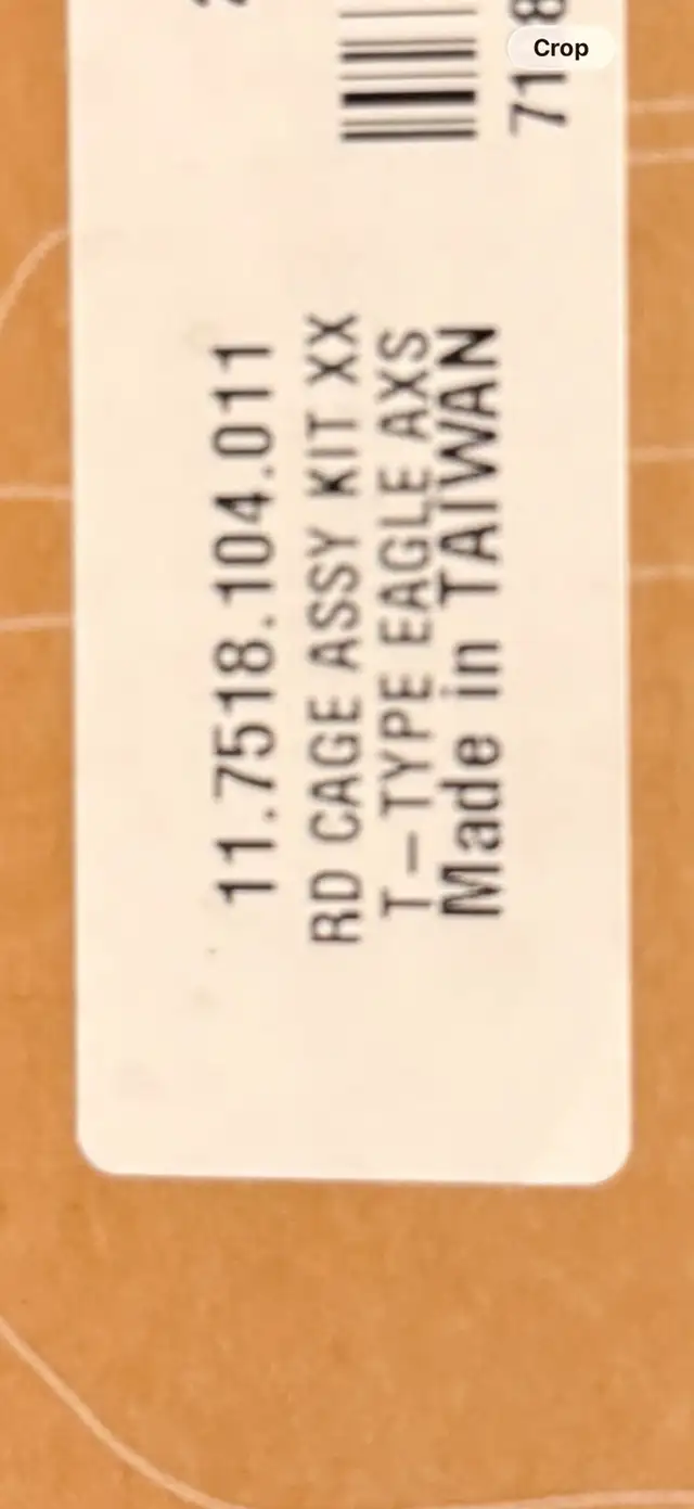 brand new SRAM XX AXS T-type derailleur cage assembly in Frames & Parts in Calgary - Image 4