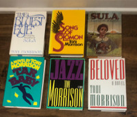 Toni Morrison hardcover books (set)