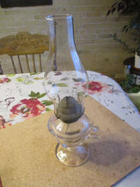 CIRCA 1920s FINGER COAL OIL LAMP LANTERN LIGHT $40 COTTAGE DECOR