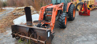 Loader mounted hydraulic snow blower for sale.