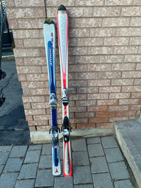 160cm Atomic & 170cm Rossi skis