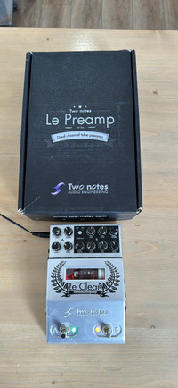Two Notes Le Clean Dual Channel Tube Preamp 