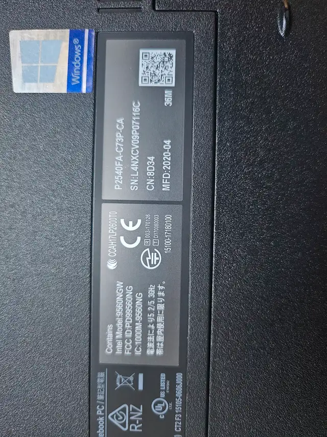 Asus P2540fa Laptop - Windows 10 Pro OBO in Laptops in Edmonton - Image 6