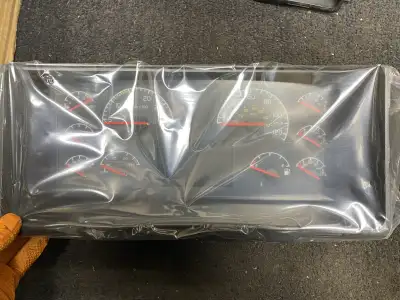 One is brand new but programmed, can be used as is, or reprogrammed if you want to change the milage...