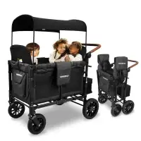 WONDERFOLD W4 Luxe Quad Stroller Wagon (4 Seater) - Collapsible