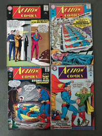 Silver Age Action and Superman comics