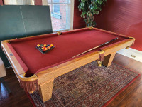 Brunswick Billiard's Pool Table with Ping Pong