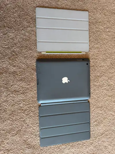 Two Apple iPad case cover