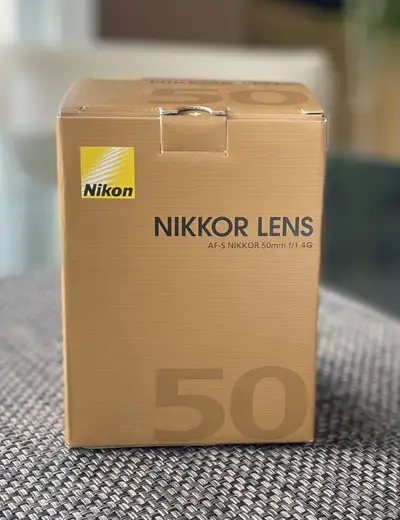 Nikkor AF-S 50mm f/1.4G Lens, View more