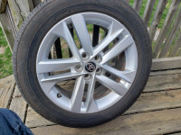 O.E.M. Tires with rims.  All Seasons.205/55/16/ 2020 Corolla