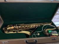 Vintage tenor saxophone 