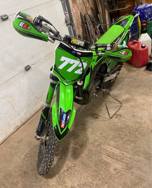 KX100 with new cylinder and piston in Motorcycle Parts & Accessories in Moncton - Image 2