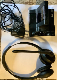 Plantronics Headset Like New - WO2 DECT Bluetooth and Wired