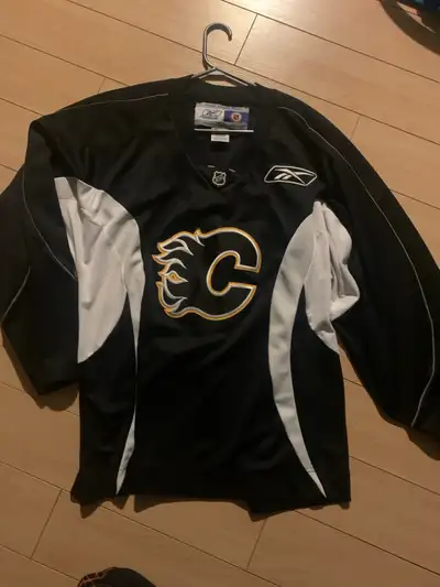 Calgary Flames Jersey black - Reebok , View more