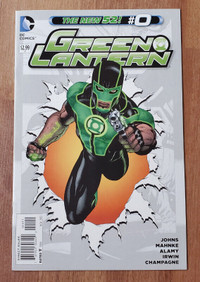 Green Lantern 0 New 52 1st First Simon Baz NM to NM+ comic CGC