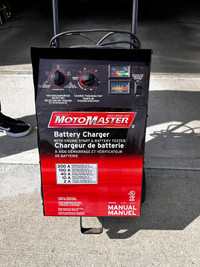 Motomaster wheeled battery charger