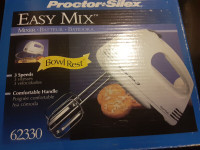 New Easy Mix Proctor Silex Mixer 3 speed