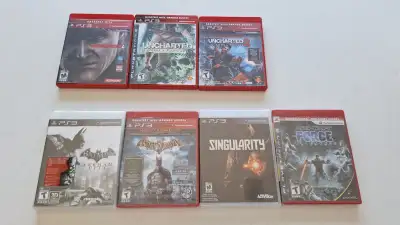 PS3 jeux / games, inclut NEUF/ includes NEW, View more