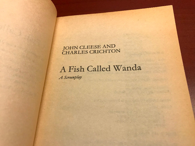 A Fish Called Wanda: The Screenplay in Fiction in Oshawa / Durham Region - Image 3