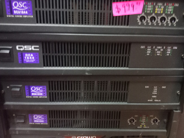 QSC RMX Pro Power Amplifiers in Stereo Systems & Home Theatre in Oshawa / Durham Region - Image 2