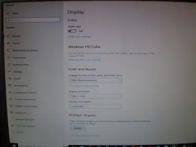 HP W19b 19" Widescreen LCD Monitor Model P8740AA WORKING with DVI and VGA outputs Power cable includ...