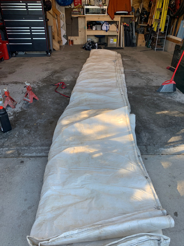 Scaffold insulated tarp/curing blanket Ladders & Scaffolding