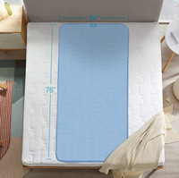 Hospital style bed pad