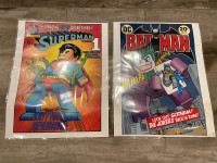 Signed Neal Adams LEGO Batman Superman 11x17 Prints