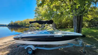 2008 Bayliner 185 Bowrider- Ready to go! Complete with bimini top, boat cover, winter cover, tube, w...