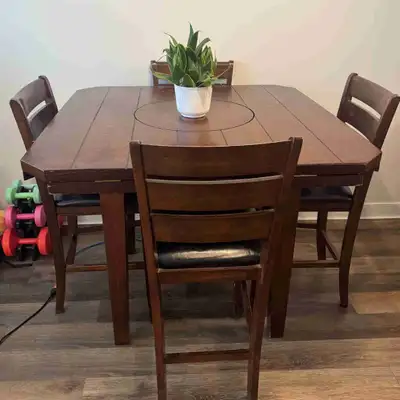 Wooden kitchen table, View more